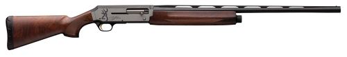 Browning 011413605 Silver Field 20 Gauge 26" 3" 4+1, Alloy Receiver With Silver/Matte Black Bi-Tone Finish, Satin Turkish Walnut Stock With Cut Checkering