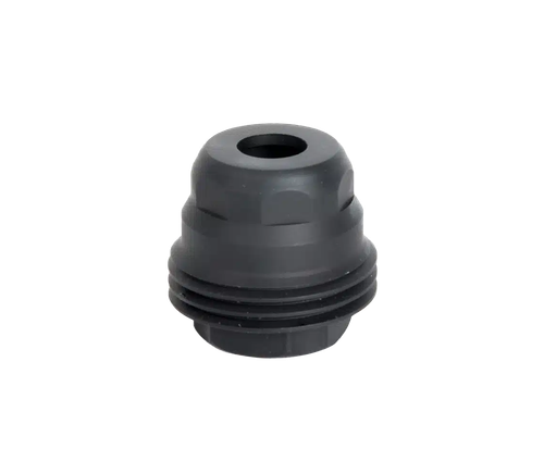 Jk Armament JKMDHDM111624 Minimalist  45Cal Fits 1" Long 11/16"x24 Stainless Steel Nitride Black