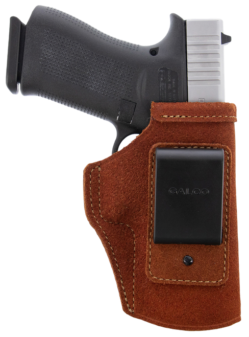 Galco STO834R Stow-N-Go  IWB Natural Steerhide Fits Glock 48 Right Hand