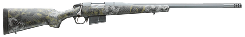 Bergara Rifles BPR2665CM Premier Canyon 6.5 Creedmoor 3+1 20" Sniper Gray Cerakote Fluted Barrel, Sniper Gray Cerakote Steel Receiver, Swamper Rouge Camo AG Composite Stock