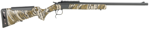 Retay USA GML410GBL Gamelander Single Shot 3" 1rd Black Deep Bore Barrel, Black Drilled & Tapped Receiver w/Picatinny Rail, Adj LOP OG Bottomland Synthetic Stock