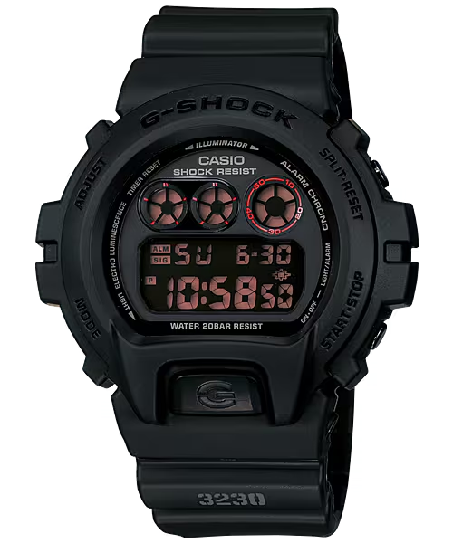 GSHOCK DW6900MS1CR   PREMIER MENS GFORCE MI    BLK