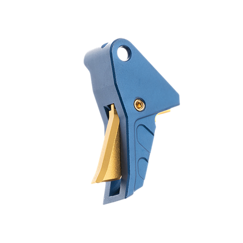 Tyrant CNC TDECHETRIGBLUE/GOLD I.T.T.S Trigger Blue/Gold Fits Springfield Echelon