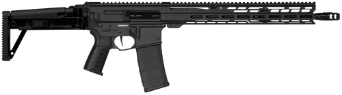 CMMG 55A1A0BAB Dissent MK47 5.56x45mm NATO 30+1 (2) 16.10", Black Armor, Side Charging Handle Rec, 15" M-Lok Handguard, Side Folding Stock, Zeroed Grip, Muzzle Brake, 60/90 Ambi Safety, Adj. Gas Block