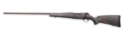 Weatherby MBC20N338WL6B Mark V Backcountry 2.0 338 WBY RPM 4+1 24" + 2" Patriot Brown Cerakote Fluted Threaded Barrel, Steel Drilled & Tapped Receiver, Black w/Brown Accents Fixed Peak 44 Blacktooth C
