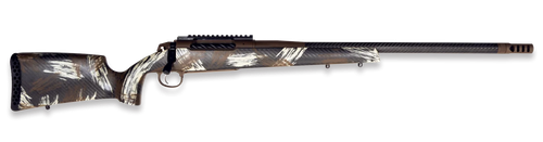 Weatherby 3WACT25RWR4B 307 Alpine CT 25 WBY RPM 4+1 22" +2" Carbon Fiber BSF Threaded Barrel, Chocolate Brown Cerakote Steel Receiver w/Picatinny Rail, WYO Brown w/Backpack Brushed Accents Fixed Peak