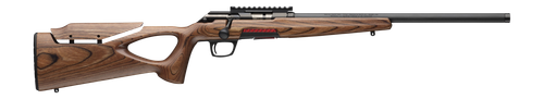 Winchester Repeating Arms 525228286 Xpert Target 17 WSM 8+1 18" Matte Black Threaded Barrel, Matte Black Steel Receiver w/Picatinny Rail, Brown Thumbhole w/Adjustable Comb Laminate Stock