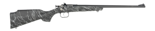 Crickett KSA2344 My First Rifle Gen2 22 LR 1rd 16.13" Blued Single Shot Barrel, Drilled & Tapped Receiver, Black w/White Webbing Fixed Synthetic Stock