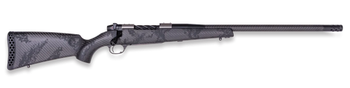 Weatherby MGT01N7MMBR18B Mark V Backcountry Guide TI 7mm BC 3+1 16" + 2" Graphite Black Cerakote Fluted Threaded Barrel, Titanium Drilled & Tapped Receiver, Exposed Carbon  w/Carbide Black Accents Fix