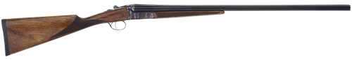 TriStar 38016 Bristol SxS 16 Gauge 2.75" 2rd 28" Blued Chrome Lined Barrel, Oiled Turkish Walnut Fixed English Style Stock