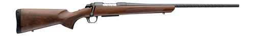 Browning 035852211 AB3 Pro Hunter Full Size 243 Win 4+1 22" Blued Spiral Fluted Threaded Barrel, Blued Steel Drilled & Tapped Receiver, Satin Walnut Fixed Stock