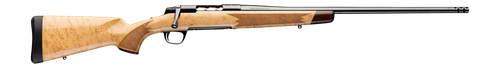 Browning 036129224 X-Bolt 2 Medallion 270 Win 4+1 22" Gloss Blued Threaded Barrel & Steel Drilled & Tapped Receiver, Grade V Birds Eye Maple Fixed Wood Stock, Right Hand
