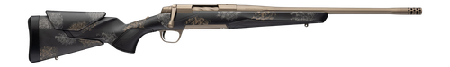 Browning 036143298 X-Bolt 2 Speed SPR HD Full Size 7mm PRC 3+1 20" Burnt Bronze Cerakote Fluted Threaded Barrel, Burnt Bronze Cerakote Steel Drilled & Tapped Receiver, Bronze/Gray Camo Adj Vari-Tech S