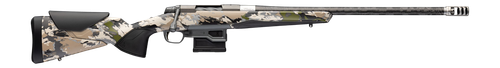 Browning 036141229 X-Bolt 2 Speed LR 300 Win Mag 5+1 26" Carbon Fiber Threaded Barrel, Tungsten Cerakote Steel Drilled & Tapped Receiver, Ovix Camo w/Black Overmold Adj Vari-Tech Synthetic Stock, Righ