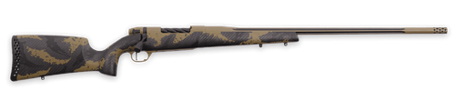 Weatherby MAX01N25RWR6B Mark V Apex 25 WBY RPM 4+1 24" +2 Coyote Tan/Graphite Black Cerakote Fluted Threaded Barrel, Coyote Tan Cerakote Steel Drilled & Tapped Receiver, Tan/Brown Sponge Accents Fixed