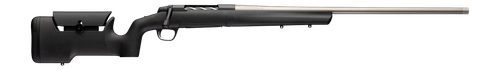 Browning 036120211 X-Bolt 2 Special Max LR Full Size 243 Win 4+1 22" Matte Stainless Heavy Sporter Threaded Barrel, Matte Stainless Stainless Steel Drilled & Tapped Receiver, Black Adjustable Max Synt