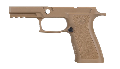 Sig Sauer GRIPMODXCA943SMCOY P320 Grip Module X-Series Carry (Small Size Module), 9mm Luger/40 S&W/357 Sig, Coyote Polymer, Fits Sig P320 (3.90" & 4.70")