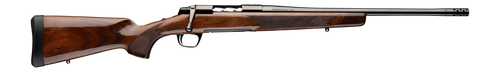 Browning 036145211 X-Bolt 2 Medallion SPR 243 Win 4+1 18" Gloss Blued Threaded Barrel & Steel Drilled & Tapped Receiver, Black Walnut Fixed Stock, Right Hand