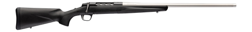 Browning 036115294 X-Bolt 2 Special LR Full Size 6.5 PRC 3+1 24" Matte Stainless Threaded Barrel, Matte Stainless Steel Drilled & Tapped Receiver, Black Adj Comb & LOP Synthetic Stock Right Hand