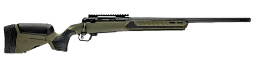 Savage Arms 32640 110 Core Predator Full Size 300 AAC Blackout 10+1 16.50" Medium Heavy Fluted Barrel, Arca Rail Forend, Hunter Green AccuStock w/AccuFit V2 Synthetic Stock, Left Hand