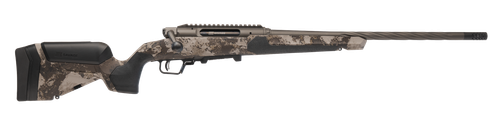 Savage Arms 32827 Impulse Core Hunter Pro Full Size 7mm PRC 3+1 22" Heavy Sporter Threaded Barrel, Carbon Steel Drilled & Tapped Receiver, Savage Western Camo AccuStock w/AccuFit V2 Synthetic Stock