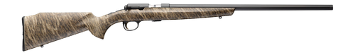Browning 025259204 T-Bolt Target/Varmint SR 22 WMR 10+1 22" Matte Blued Threaded Barrel, Blue Polished Steel Drilled & Tapped Receiver, Mossy Oak Bottomland Monte Carlo Synthetic Stock, Right Hand