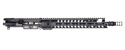 Patriot Ordnance Factory  Renegade + Complete Upper 5.56x45mm NATO 10.50" Black Nitride Barrel Aluminum Black Anodized Receiver 9" M-LOK Handguard Adjustable Block