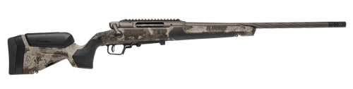 Savage Arms 32921 Impulse Core Hunter Pro Full Size 22 Creedmoor 3+1 20" Heavy Sporter Threaded Barrel, Carbon Steel Drilled & Tapped Receiver, Savage Woodland Camo AccuStock w/AccuFit V2 Synthetic St