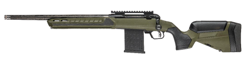 Savage Arms 32947 110 UltraLite Predator 308 Win 10+1 18" Carbon Fiber Barrel, Arca Rail Forend, Hunter Green AccuStock w/AccuFit V2 Synthetic Stock, Left Hand