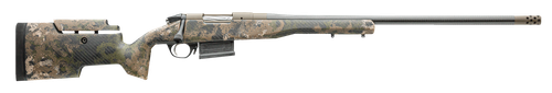 Bergara Rifles BPR3465CM Premier Divide 6.5 Creedmoor 5+1 24" Carbon Fiber CURE Carbon Fiber Barrel, Patriot Brown Cerakote Steel Receiver, Erosion Rogue Camo AG Composite Chalk Branch Stock