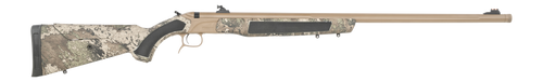 CVA PR3208NM Accura LR-X 1rd 45 Cal VariFlame 30" Flat Dark Earth Nitride Cerakote Fluted Threaded Barrel & Receiver w/Picatinny Rail, Adj Comb TrueTimber Strata Synthetic Stock