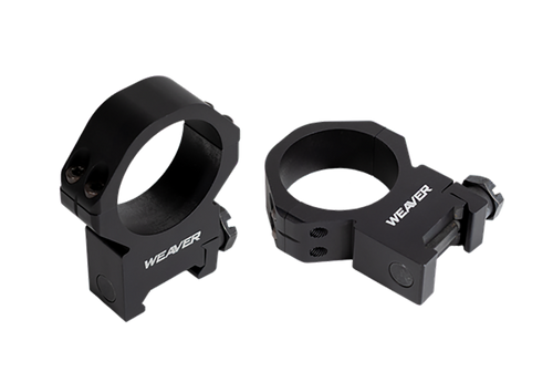Weaver Mounts 99521 Precision Tactical  Black Aluminum 30mm Tube Medium