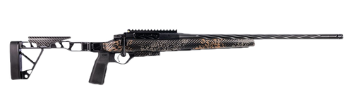 Seekins Precision 11340049F Havak Slam 22 Creedmoor 20" Black Cerakote Threaded Barrel Black Armorer Anodized Aluminum Receiver 20 MOA Rail w/Bubble Level Receiver Seekins SLAM Chassis Woodland Shadow