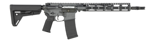 Vktr Industries V31100916648CA VK-1PW 5.56 NATO 10+1 13.70" Black Threaded Barrel, Sniper Gray Cerakote Aluminum Receiver w/Picatinny Rail, M-LOK Handguard, Black Magpul MOE SL Polymer Stock, Magpul K