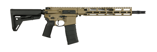 Vktr Industries V31100916647CA VK-1 5.56 NATO 10+1 13.70" Black Threaded Barrel, Flat Dark Earth Cerakote Aluminum Receiver w/Picatinny Rail, M-LOK Handguard, Black Magpul MOE SL Polymer Stock, Magpul