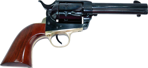 Cimarron PPP22LR Pistolero  22 LR 6 Shot 4.75" Blued Steel Barrel, Cylinder & Blued Steel Frame, Walnut Grip, Exposed Hammer