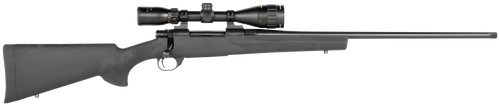 Howa HGP23PRCB M1500 Gamepro Gen2 300 PRC 3+1 24" Threaded Barrel, Blued Metal Finish, Black Fixed Hogue Pillar-Bedded Overmolded Stock, Includes GamePro 4-12x40mm Scope