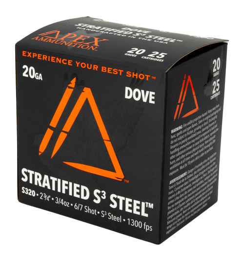APEX AMMO ED20S-67   20G 2.75   3/4          25/10