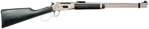 Gforce Arms GFLVR20SS Saddlehorn  Full Size 410 Gauge Lever 2.50" 7+1 20" Stainless Steel Barrel, Stainless Aluminum Receiver, Fixed Black Synthetic Stock, Right Hand