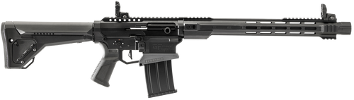 Gforce Arms GF12HMRB MKX3 12-Hammer 12 Gauge Semi-Auto 3" 5+1 18.50" Black Steel Barrel, Black Anodized Aluminum Receiver, Fixed Synthetic Stock