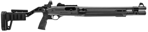 Beretta USA J131M2PC18 1301  12 Gauge Semi-Auto 3" 7+1 18.50" Black Steel Barrel, Black Aluminum Receiver w/Picatinny Rail, Chisel Fixed Black Synthetic Stock, Black Polymer Stock