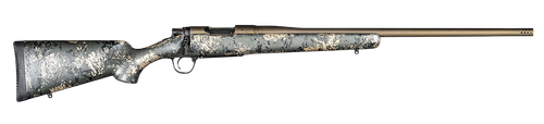 Christensen Arms 801-01349-00 Mesa FFT TI Full Size 25 Creedmoor 4+1 20" Burnt Bronze Cerakote Threaded Barrel, Burnt Bronze Cerakote Titanium Drilled & Tapped Receiver, Carbon w/Green & Tan Accents F