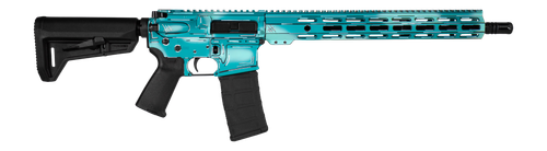 Shark Coast Tactical SCC101969ABRZCC Anime-15 *CA Compliant 5.56 NATO 10+1 16" Black Melonite Threaded Barrel, Aluminum Receiver w/Picatinny Rail, M-LOK Handguard, Magpul MOE SL Black Polymer Stock, M