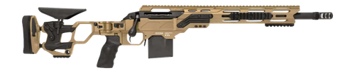 Cadex Inc CDXSSCOV308165CP20I2E1 CDX-SS Seven S.T.A.R.S. Covert Compact 308 Win 10+1 16.50" Black DLC Fluted Threaded Barrel, Hybrid Tan Cerakote Receiver w/Picatinny Rail, M-LOK Handguard, Hybrid Tan