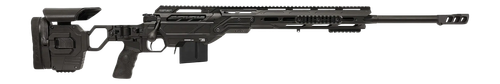 Cadex Inc CDXMCKRKN33827BR30I2D3 CDX-MC Kraken 338 Lapua Mag 5+1 27" Black DLC Match Grade Threaded Barrel, Black DLC Receiver w/Picatinny Rail, M-LOK Handguard, Black Adjustable Folding Buttstock, Bl