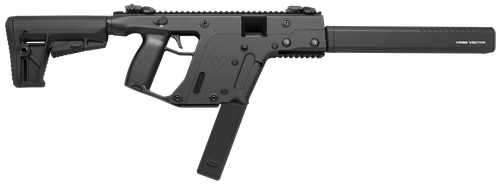 Kriss USA KV45CBL20 Vector CRB G2 45 ACP 30+1 16" Black Chrome Moly Barrel, Black Polymer Receiver, Black Synthetic 6 Position Stock, Black Polymer Grip