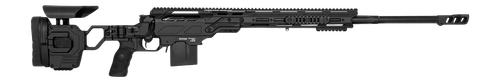 Cadex Inc CDX30LITE6524BR20I2B1N CDX-30 Lite 6.5 Creedmoor 10+1 24" Black DLC Fluted Threaded Barrel, Black Cerakote Receiver w/Picatinny Rail, M-LOK Handguard, Black Adjustable Folding Buttstock, Bla