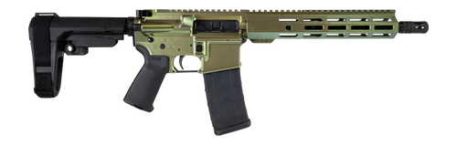 Shark Coast Tactical SCC07138CAI-P Caiman 5.56 NATO 30+1 10.50" Black Nitride Threaded Barrel, Aluminum Receiver w/Picatinny Rail, M-LOK Handguard, Polymer SB Tactical SBA3 Brace, Magpul MOE Grip, Rig