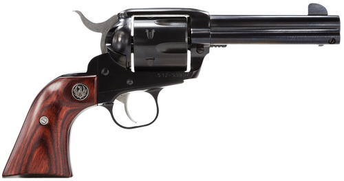 Ruger 5102 Vaquero  Medium Frame 45 Colt (Long Colt) 6rd 4.62" Blued Steel Barrel, Cylinder & Frame, Hardwood Grip, Transfer Bar Safety, Exposed Hammer