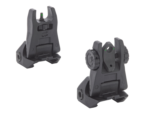 MEPRO 407100     CABS-FLIP BACKUP SGHT BLK